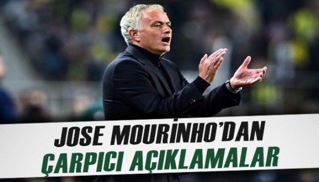 Mourinho: 'Asla kazanamayacam bir sava'