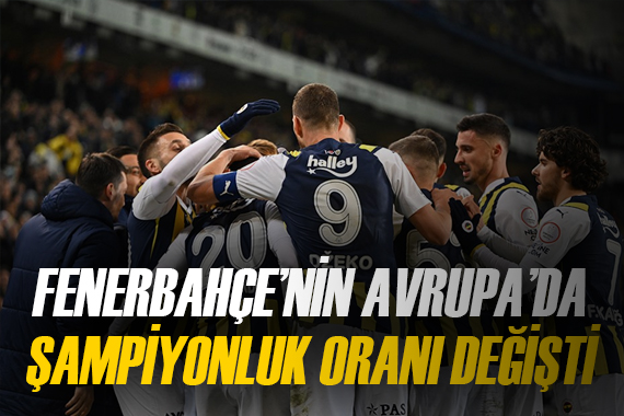 Fenerbahçe nin Konferans Ligi ndeki şampiyonluk oranı değişti