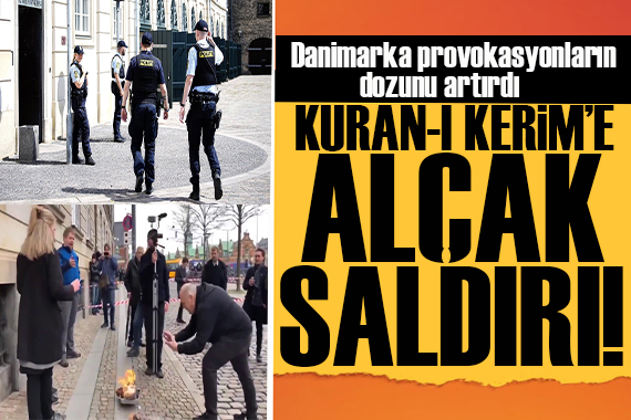 Kur an-ı Kerim e alçak saldırı! Danimarka provokasyonların dozunu artırdı