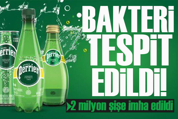 Türkiye de de satışı yapılan maden suyunda bakteri tespiti: 2 milyon şişe imha edildi