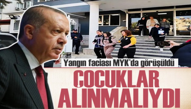 Erdoğan İzmir'deki yangın hakkında konuştu: Çocukların alınması lazımdı