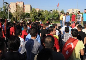 Mardin de PKK ya tepki yürüyüşü!