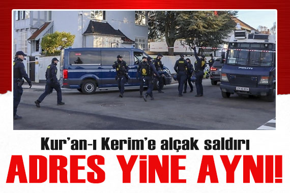 Adres yine Danimarka: Kur an-ı Kerim e alçak saldırı!