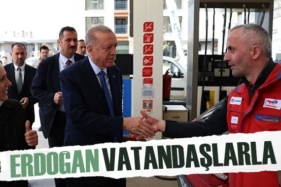 Erdoğan, vatandaşlar ile bir araya geldi