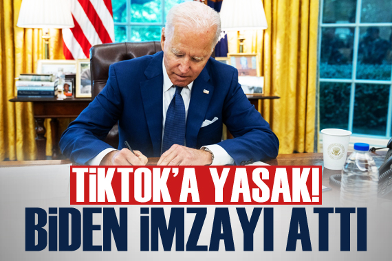 TikTok a yasak! ABD Başkanı Biden imzayı attı