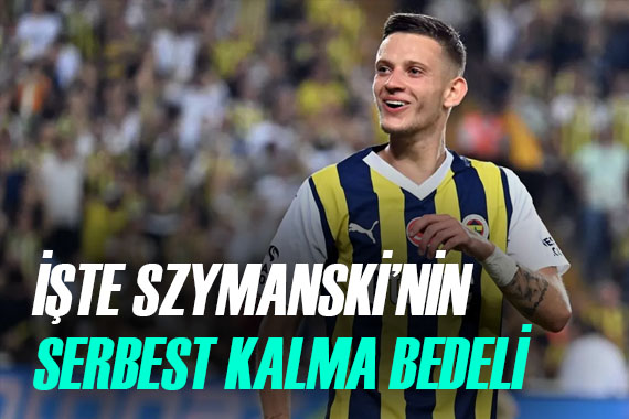 Fenerbahçeli Sebastian Szymanski nin bonservis bedeli belli oldu