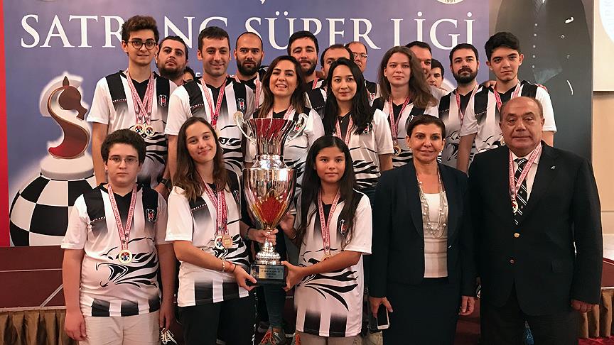 Beşiktaş satrançta şampiyon