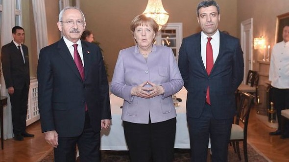 Merkel ve Kılıçdaroğlu görüştü