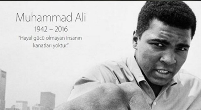 Apple Muhammed Ali yi unutmadı!