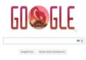 Cumhuriyet Bayramı google a doodle oldu!