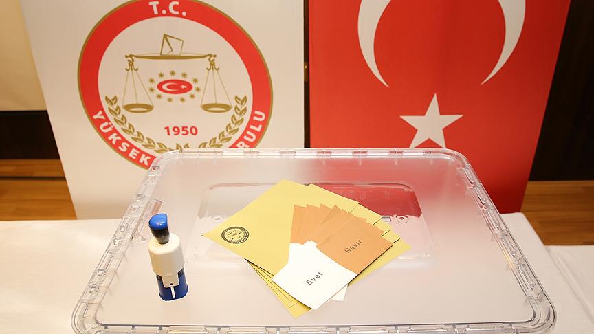 İşte referandum oy pusulaları