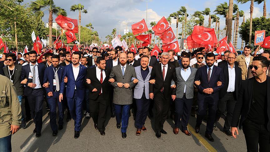  Türkiye için evet  yürüyüşü