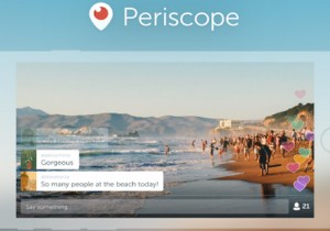 Twitter da Periscope özelliği!