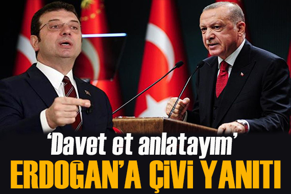 İmamoğlu dan Erdoğan a  çivi  yanıtı: Bir gün bile yetmez hizmetlerimi anlatmaya!