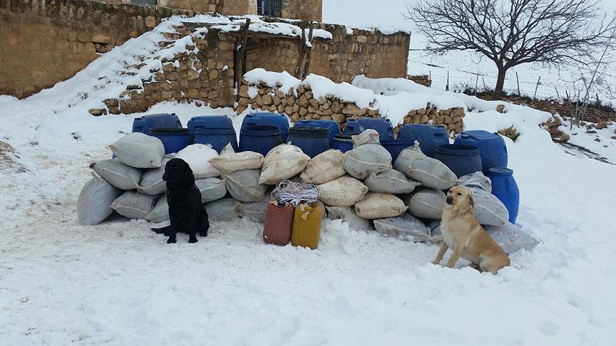 850 kilogram patlayıcı ele geçirildi