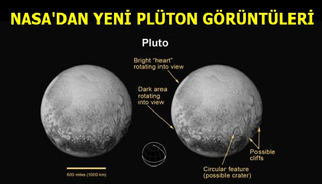 NASA dan yeni Plüton görüntüleri!