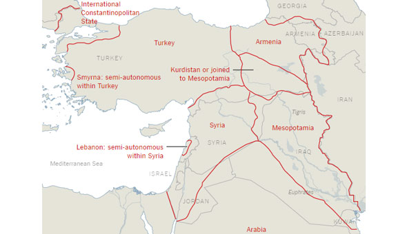 New York Times tan yeni harita!