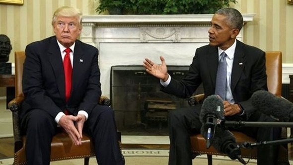 Obama dan Trump a tepki