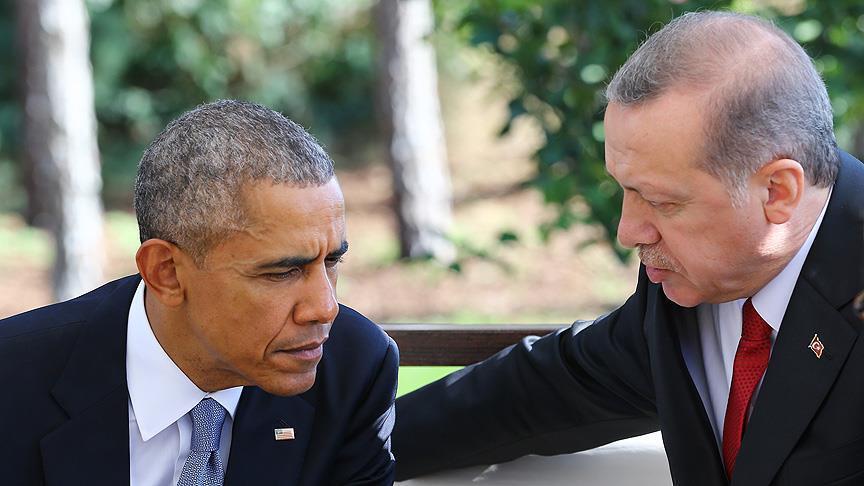 Erdoğan, Obama ile görüştü!