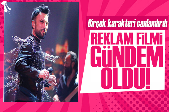 Tarkan’ın oynadığı reklam filmi gündem oldu