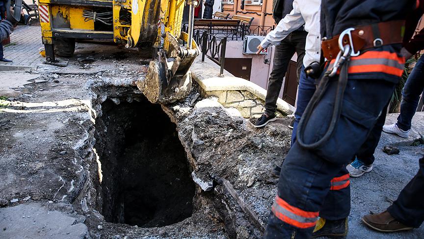 İÜ İstanbul Tıp Fakültesinde göçük