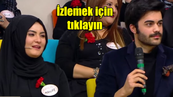 Hanife, Deniz e  Seni Seviyorum  dedi!