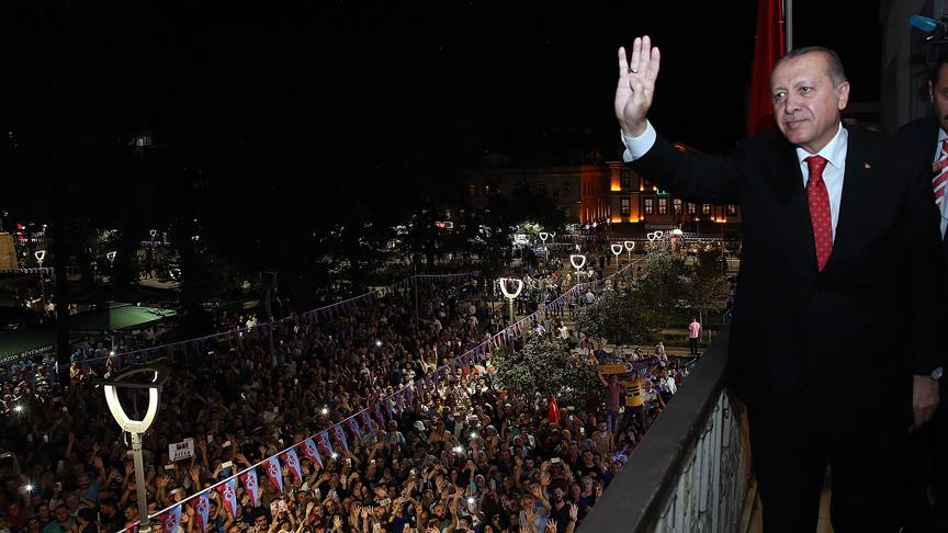 Erdoğan, Trabzon İl Başkanlığında