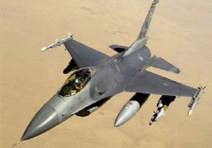 ABD ye ait F-16 düştü!