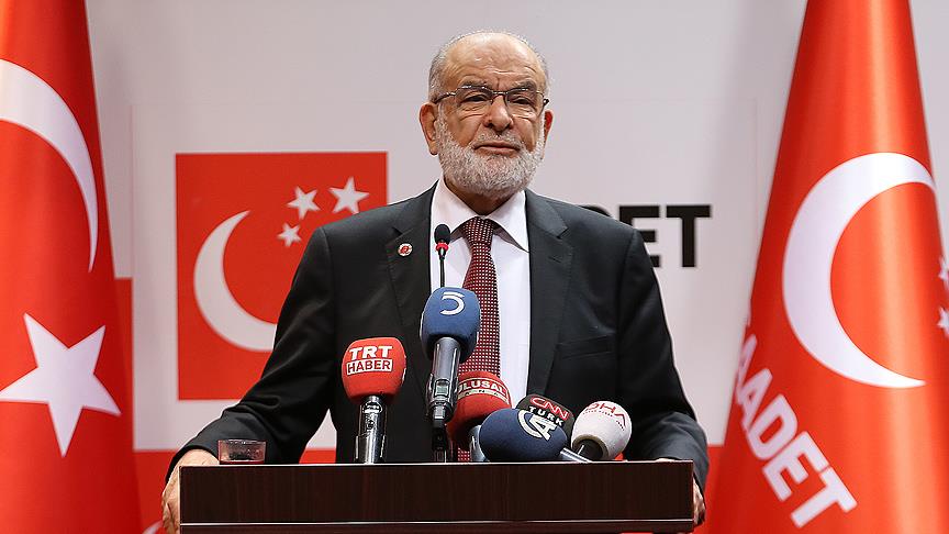 Karamollaoğlu dan taziye mesajı