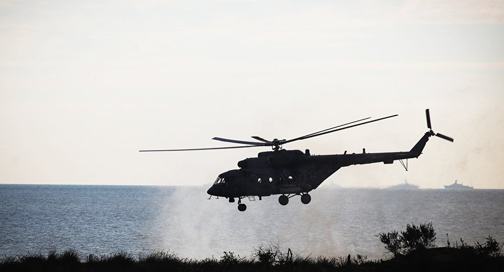 Umman da askeri helikopter düştü