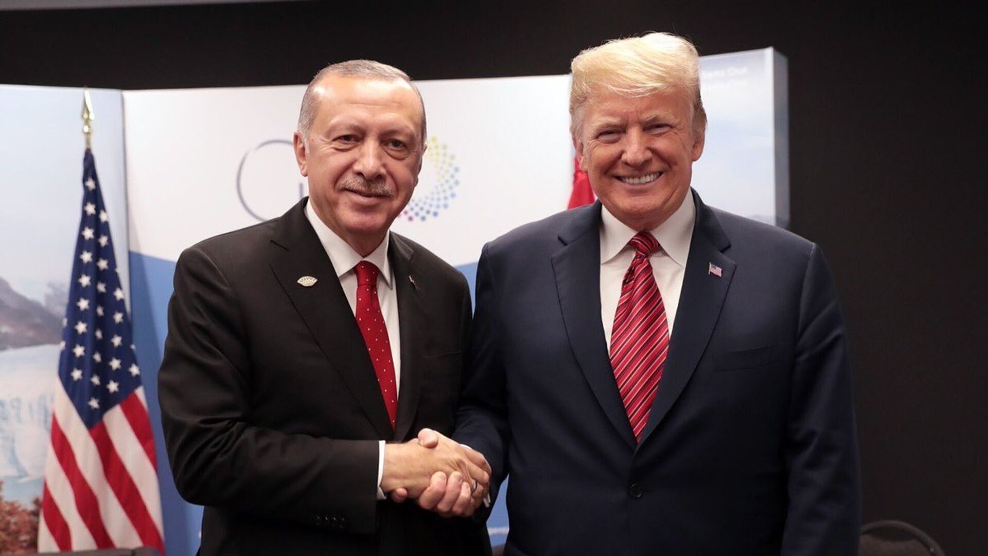 Erdoğan dan Trump a tebrik mesajı