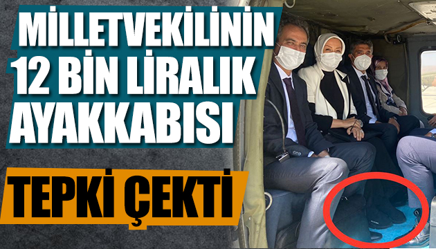 12 bin liralık ayakkabı tepkisi!