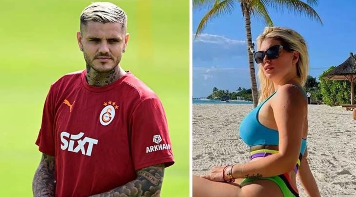 Yok artık, daha neler! Icardi, kendisinden boşanma kararı alan Wanda Nara nın üstsüz fotoğrafını paylaştı