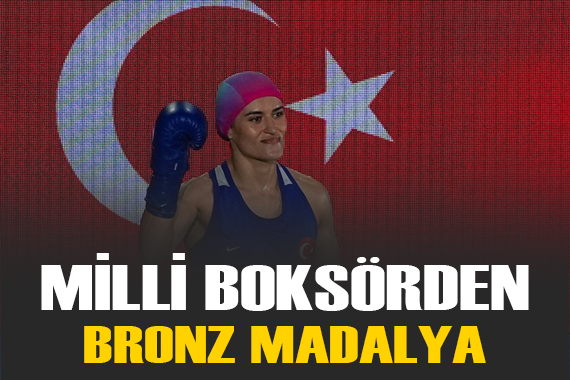 Milli boksör Esra Yıldız Kahraman dan bronz madalya