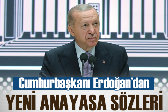 Cumhurbaşkanı Erdoğan: Yeni anayasanın önündeki en büyük engel ön yargılardır