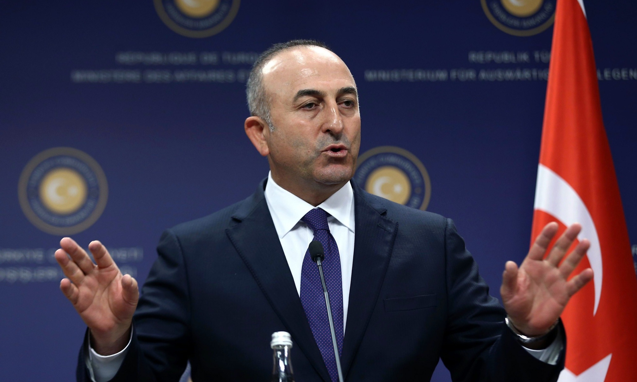 Çavuşoğlu ndan flaş IKBY açıklaması