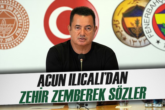 Acun Ilıcalı dan canlı yayında zehir zemberek sözler