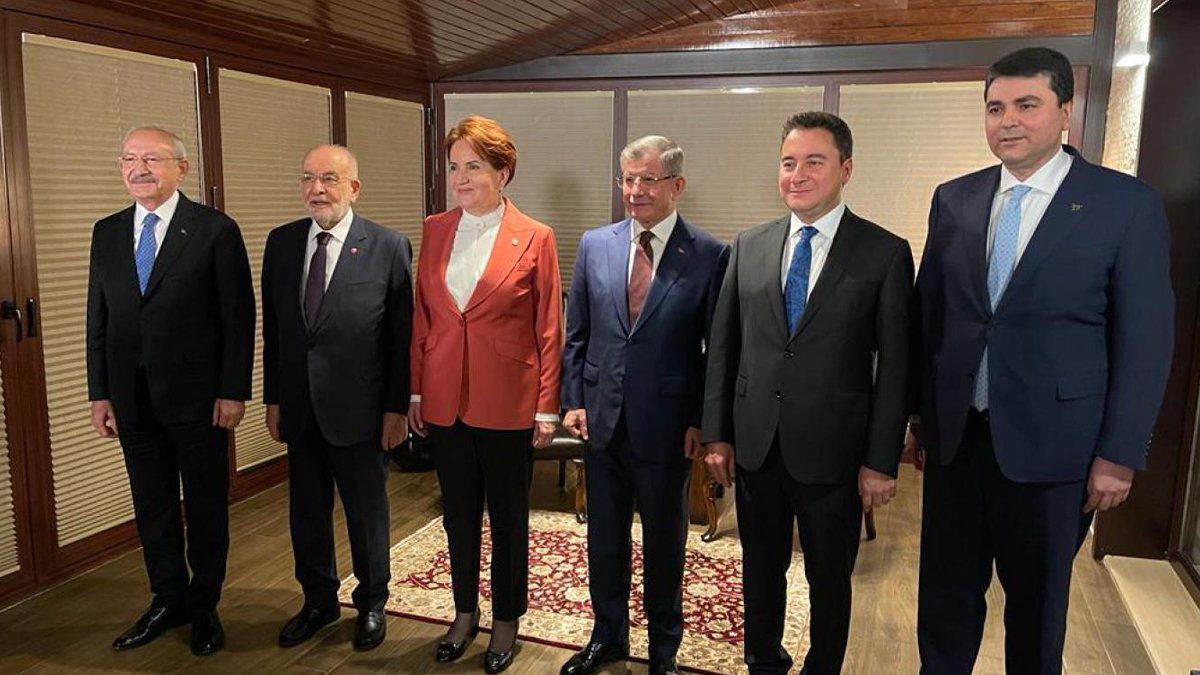 Akşener den altılı masa liderlerine ziyaret