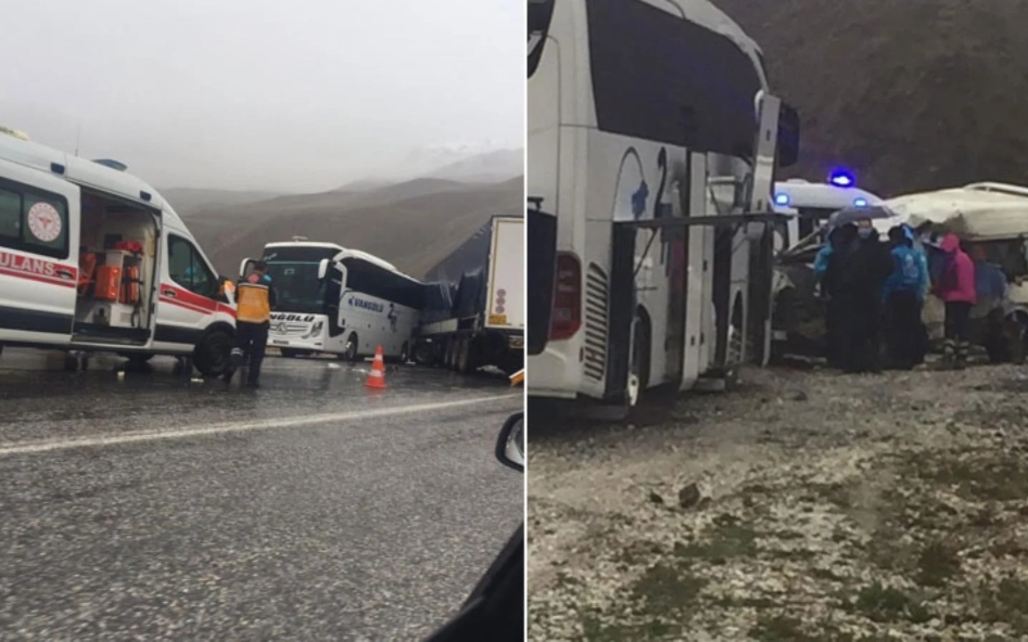 Hakkari’de korkunç kaza: 3 ölü, 7 yaralı