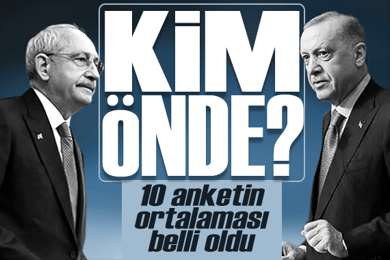 10 anketin ortalaması alındı: İkinci turda beklenmedik fark