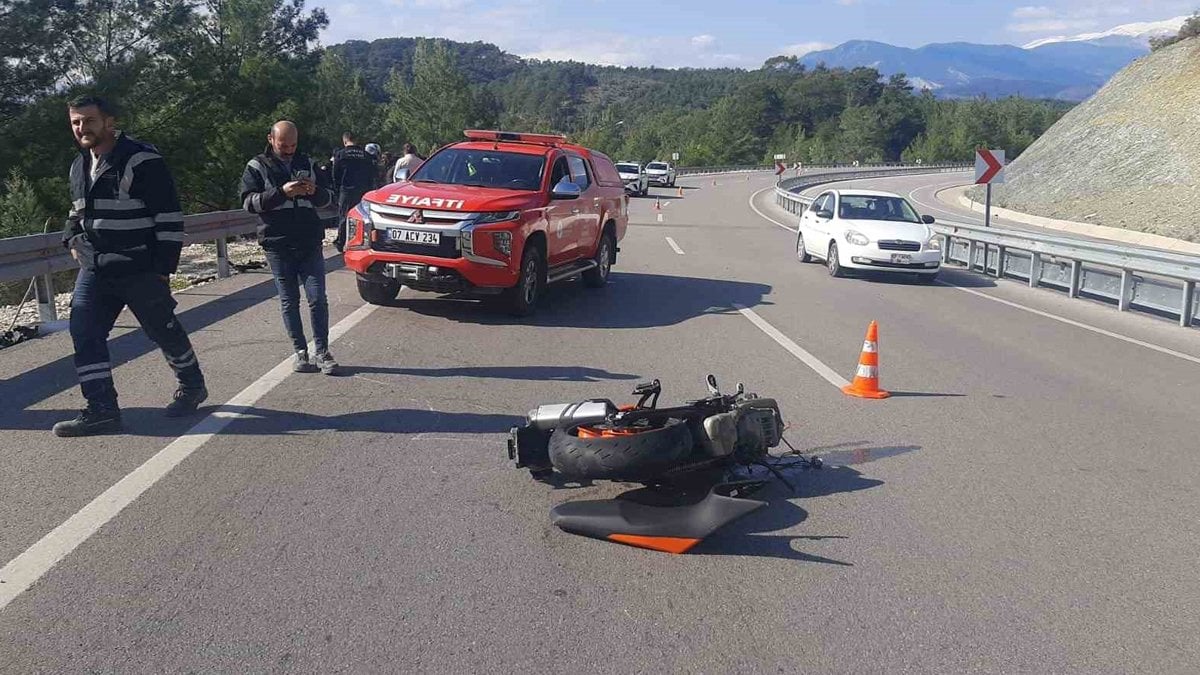 Kahreden motosiklet kazası: Yunus polisi hayatını kaybetti