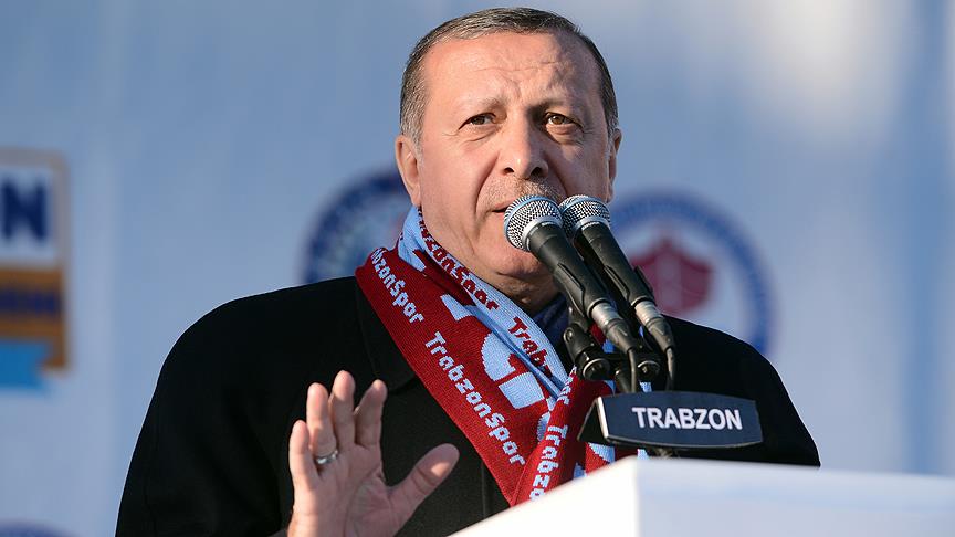 Erdoğan dan terör açıklaması