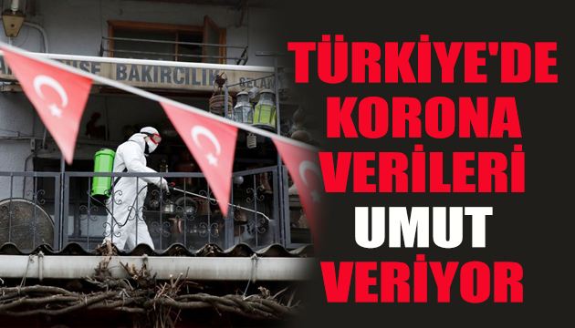 Türkiye de korona verileri umut veriyor