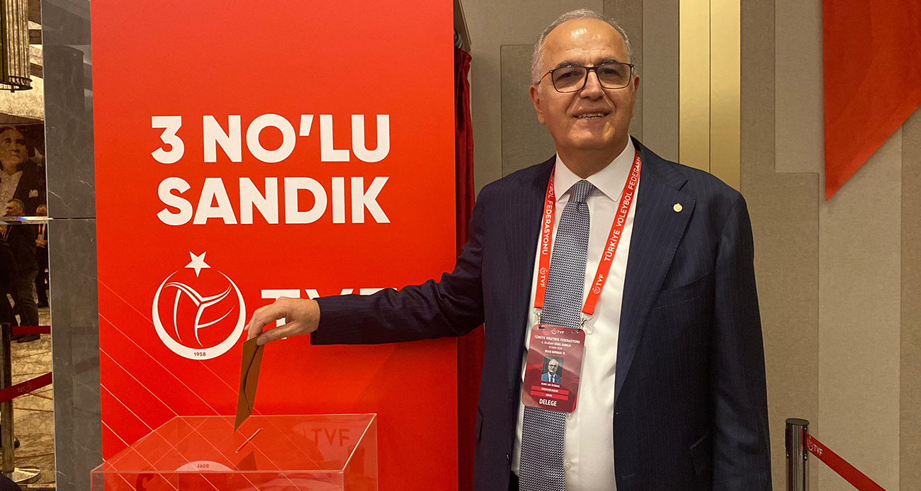 Mehmet Akif Üstündağ yeniden TVF Başkanı