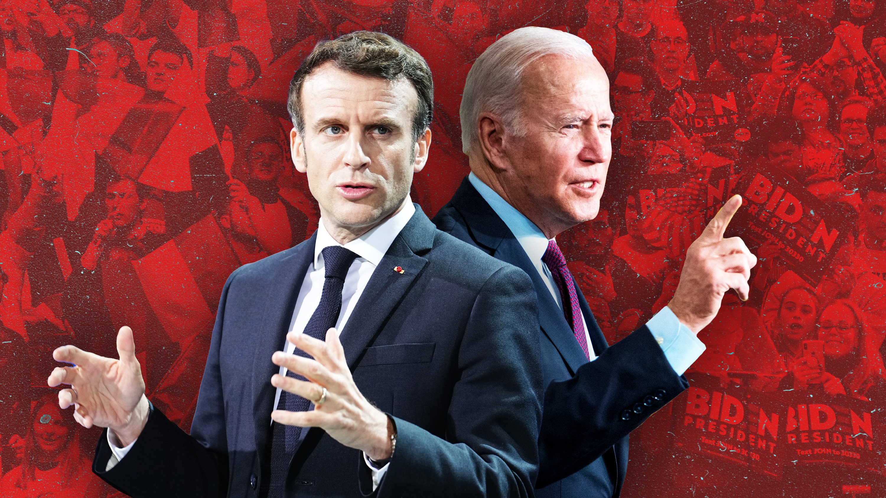 Macron dan Biden e soykırım eleştirisi!