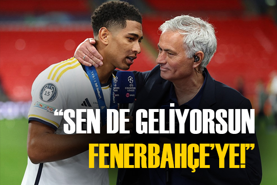Mourinho dan Bellingham a:  Şimdi Fenerbahçe ye geliyorsun 