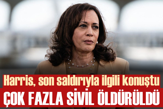 Harris, Gazze deki okul saldırısıyla ilgili: Bir kez daha çok fazla sivil öldürüldü