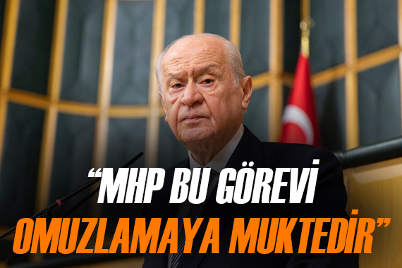 Bahçeli den terörle mücadele vurgusu