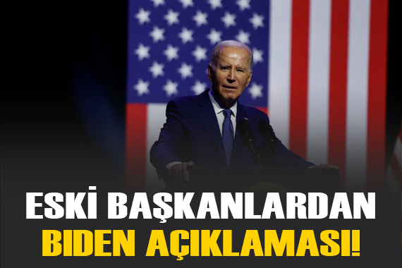 Eski ABD başkanları Biden ın seçim yarışından çekilmesi sonrası açıklama yaptı