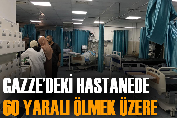 Gazze deki Endonezya Hastanesi nde 60 yaralı ölümle burun buruna